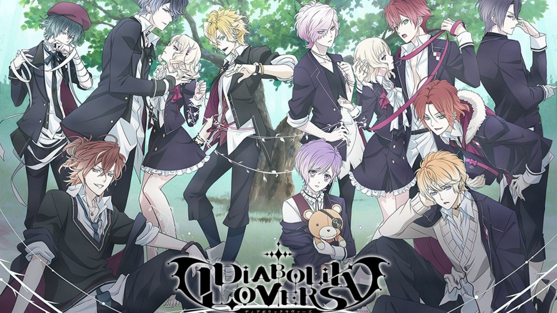 Vampire romance anime, Diabolik Lovers (Image via Zexcs)